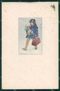 Artist Signed Bompard Child serie 388M-3 cartolina XP7137 – fronte