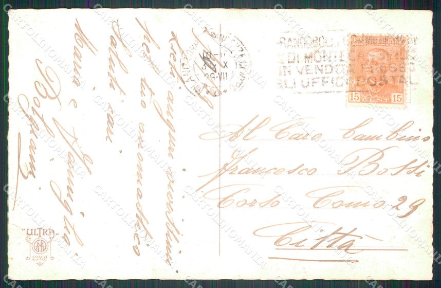 Artist Signed Sgrilli Children serie 2262 cartolina XP7179 – retro