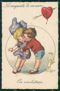 Artist Signed Sgrilli Children serie 1919-4 cartolina XP7194 – fronte