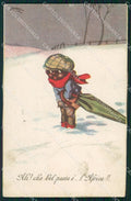 Artist Signed Sgrilli Black Boy serie 1959 cartolina XP7199 – fronte