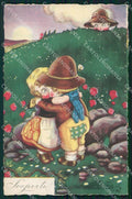 Artist Signed Sgrilli Children serie 1825-3 cartolina XP7246 – fronte