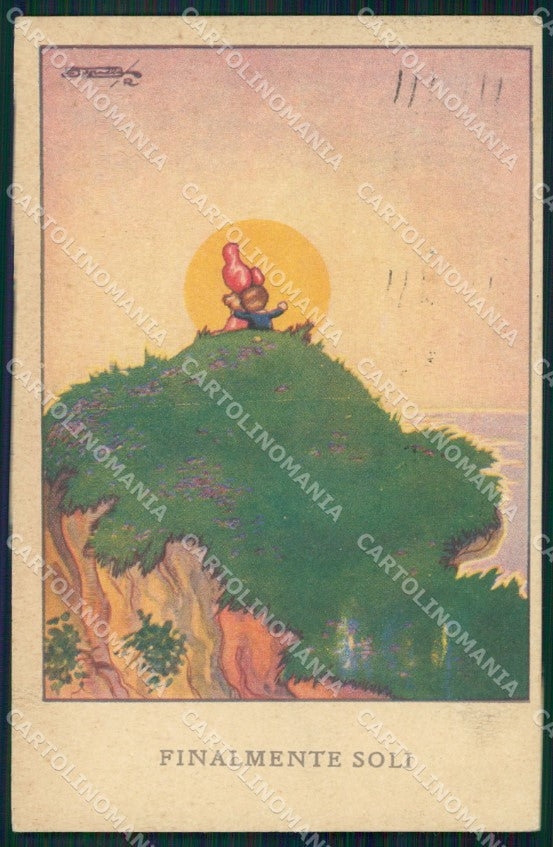 Artist Signed Sgrilli Children serie 1777-4 cartolina XP7264 – fronte