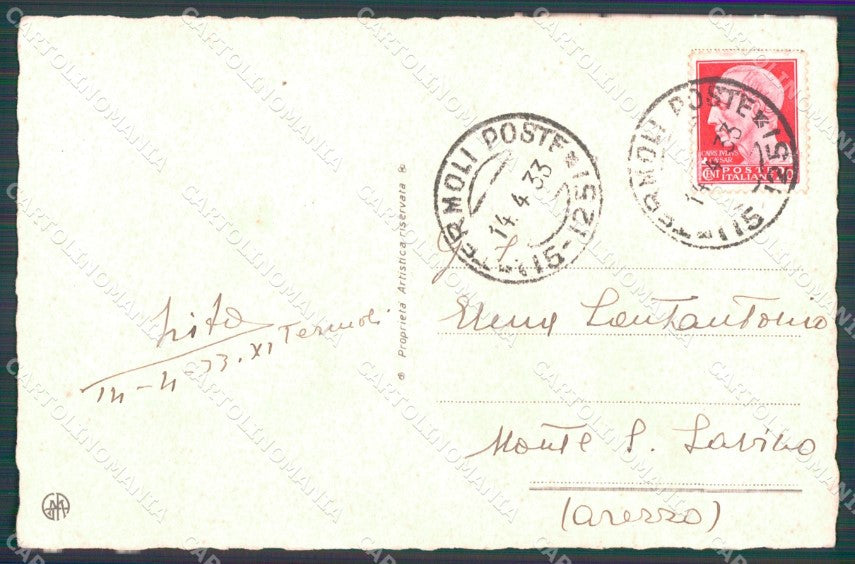 Artist Signed Sgrilli Children cartolina XP7276 – retro