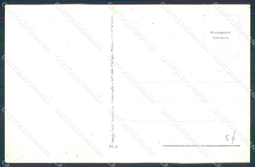 Artist Signed Nanni Romantic Couple serie 26B cartolina XP7301 – retro