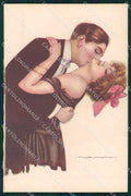 Artist Signed Nanni Romantic Couple serie 412-2 cartolina XP7320 – fronte