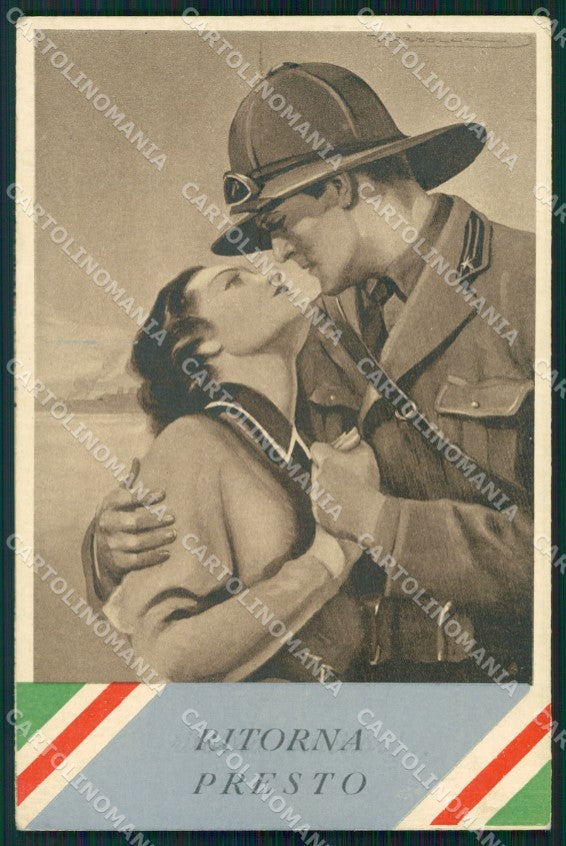 Artist Signed Corbella Propaganda Coloniale AOI Degami cartolina XP7361 – fronte