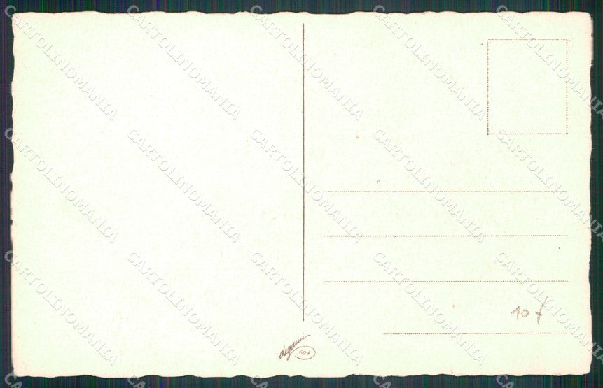 Artist Signed Corbella Venetian Romantic Couple Degami 694 cartolina XP7453 – retro