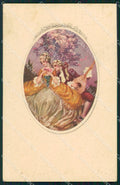 Artist Signed Corbella Romantic Couple Degami 896 PIEGHINA cartolina XP7458 – fronte