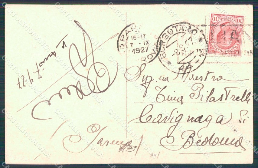 Artist Signed Corbella Romantic Couple Degami 896 PIEGHINA cartolina XP7458 – retro