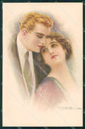 Artist Signed Corbella Romantic Couple serie 162-6 cartolina XP7469 – fronte