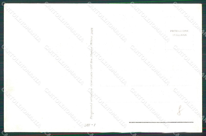 Artist Signed Corbella Glamour Fashion Lady serie 281-1 cartolina XP7492 – retro