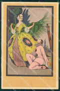 Artist Signed Corbella Pierrot Venetian Couple serie 1019 cartolina XP7497 – fronte