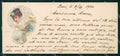 Artist Signed Corbella Glamour Lady mini cartolina XP7548 – fronte