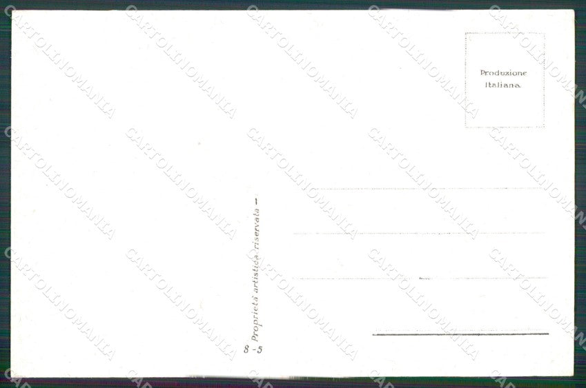Artist Signed Mauzan Romantic Couple serie 8-5 cartolina XP7575 – retro