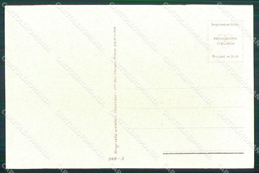 Artist Signed Mauzan Romantic Couple serie 248-3 cartolina XP7577 – retro