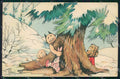 Artist Signed Craveri Dressed Animals serie III cartolina XP7785 – fronte