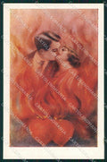 Artist Signed Vecchi Romantic Couple serie 7034 cartolina XP7857 – fronte