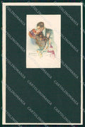 Artist Signed Mauzan Glamour Fashion Lady serie 394M-6 ABRASA cartolina XP7992 – fronte