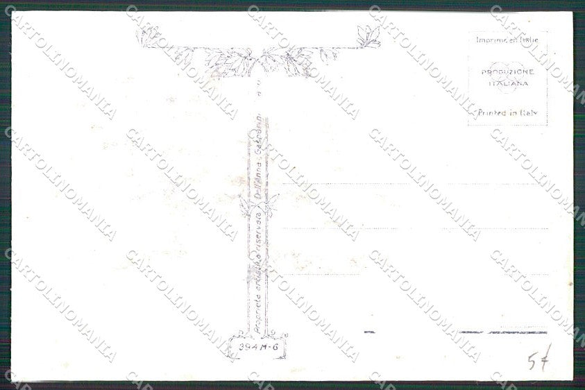 Artist Signed Mauzan Glamour Fashion Lady serie 394M-6 ABRASA cartolina XP7992 – retro