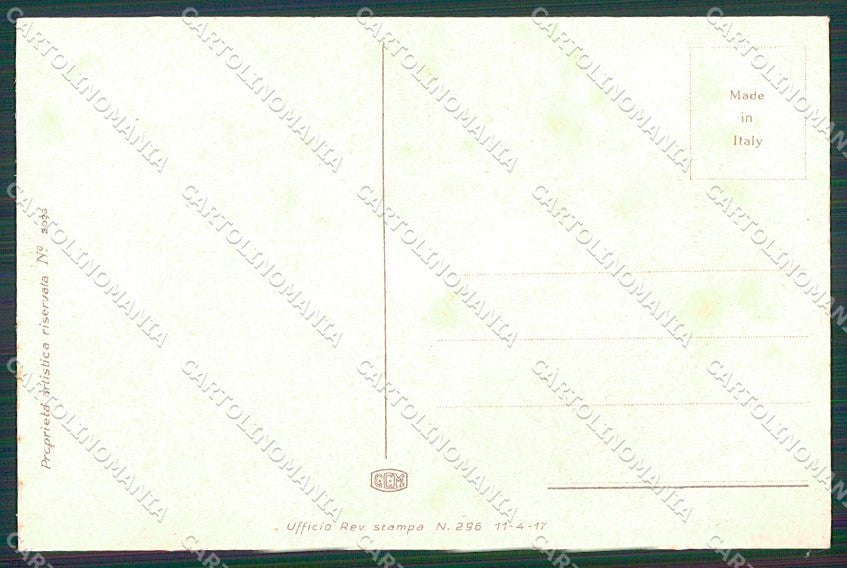 Artist Signed San Marco Romantic Couple serie 2023 cartolina XP7997 – retro