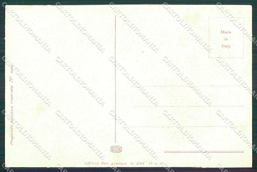 Artist Signed San Marco Romantic Couple serie 2023 cartolina XP7999 – retro