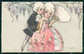 Artist Signed Chiostri Art Deco serie 176 Children cartolina XP8061 – fronte