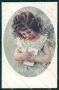 Artist Signed Guerzoni Girl serie 1024-3 cartolina XP8215 – fronte