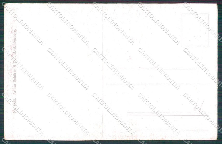 Artist Signed R. Guischaf ? Kiss Romantic Couple serie 5653 cartolina XP8219 – retro