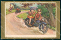 Artist Signed Castelli Children Degami 2291 PIEGA cartolina XP8232 – fronte