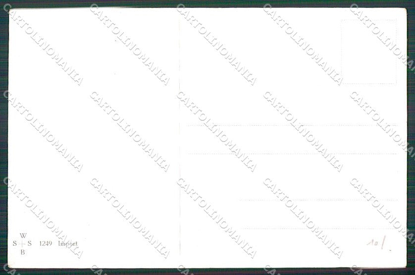 Artist Signed Usabal Romantic Couple serie 1249 cartolina XP8287 – retro