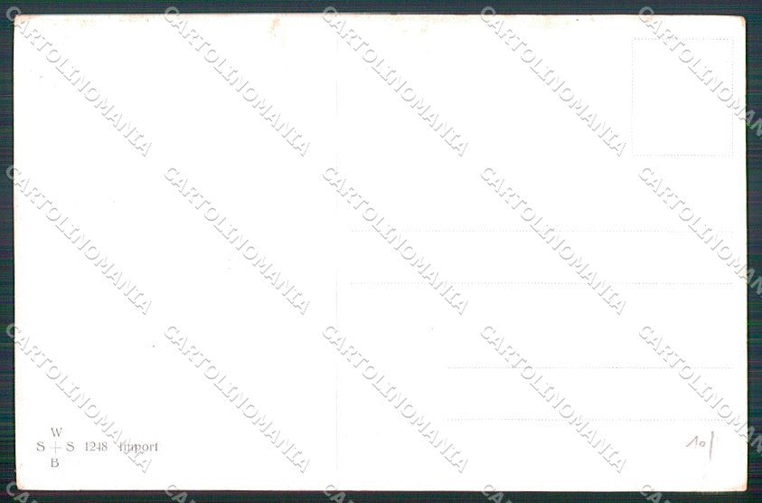 Artist Signed Usabal Romantic Couple serie 1248 cartolina XP8288 – retro