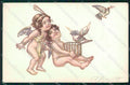 Artist Signed Giametti Cupid serie 249-4 PIEGHINA cartolina XP8290 – fronte