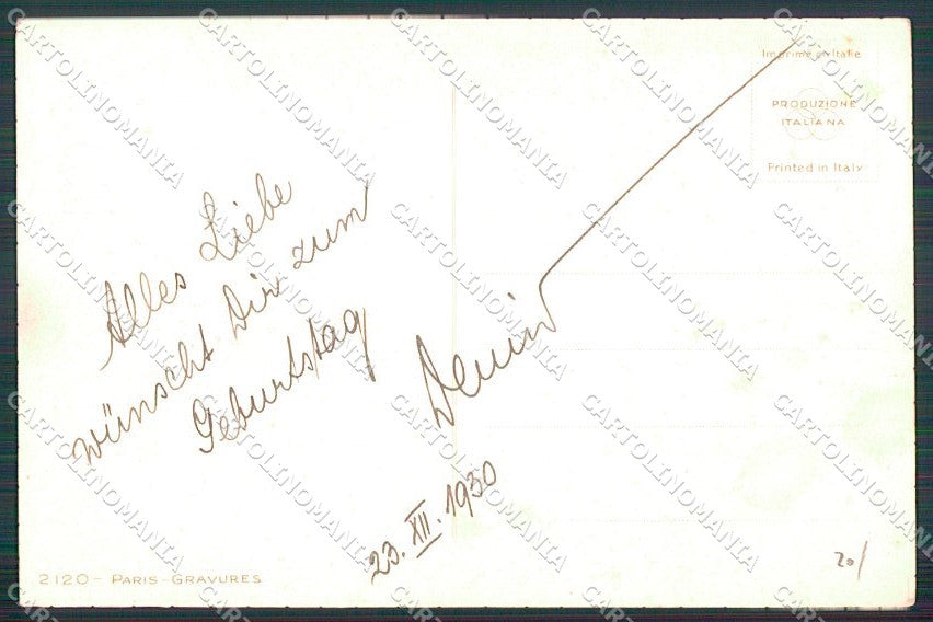 Artist Signed Paris Gravures 2120 Kiss Romantic Couple cartolina XP8301 – retro