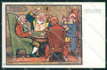 Artist Signed Raphael Tuck serie 245 Playing Cards cartolina XP8379 – fronte