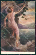 Artist Signed Montaguti Glamour Fashion Lady serie 286-4 cartolina XP8429 – fronte