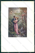 Artist Signed Montaguti Romantic Couple serie 293-4 cartolina XP8437 – fronte