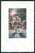 Artist Signed Montaguti Children serie 294 cartolina XP8439 – fronte
