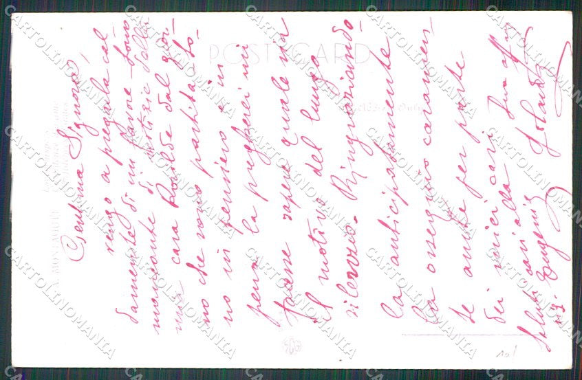 Artist Signed Montaguti Romantic Couple serie 284-4 cartolina XP8448 – retro