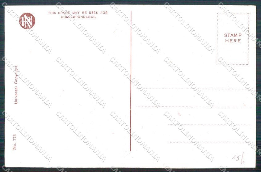 Artist Signed Harrison Fisher Reinthal serie 773 Farewell cartolina XP8494 – retro