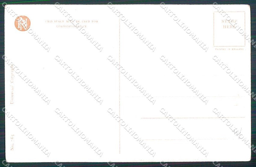 Artist Signed H. Fisher Reinthal serie 765 Looks Good to Me cartolina XP8511 – retro