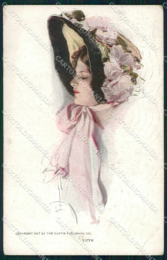 Artist Signed H. Fisher Reinthal Ruth PIEGHINE cartolina XP8525 – fronte