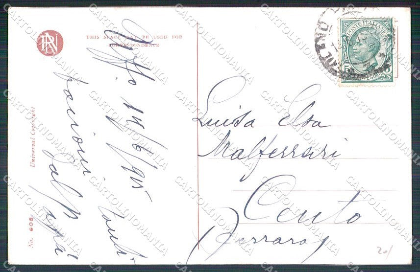 Artist Signed H. Fisher Reinthal serie 608 Good Morning Mamma cartolina XP8576 – retro