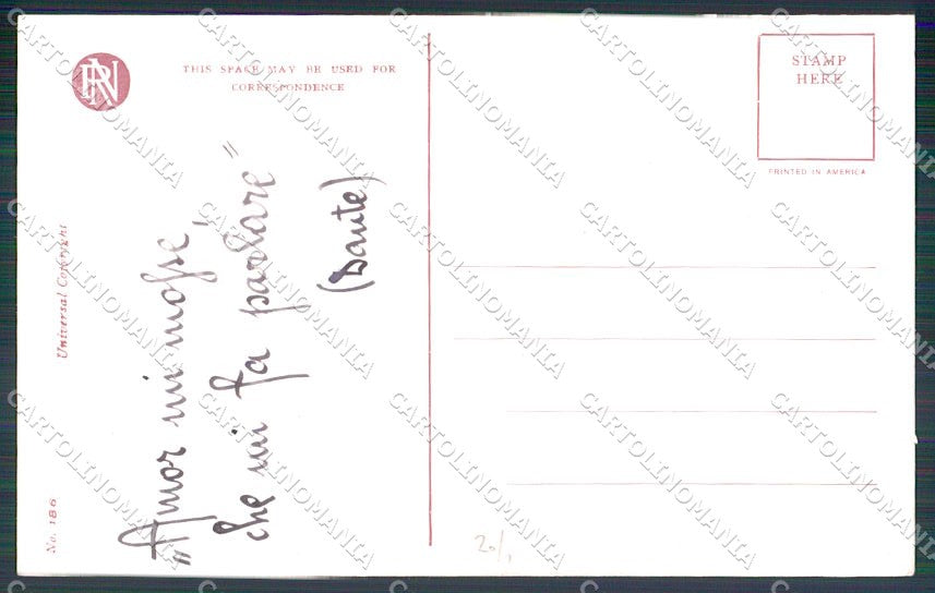 Artist Signed H. Fisher Reinthal serie 186 The Proposal cartolina XP8581 – retro