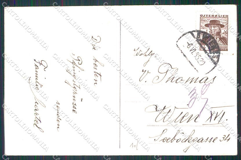 Artist Signed Children Osterreich cartolina XP8639 – retro