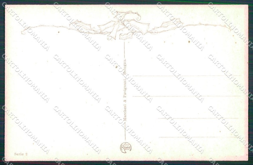 Artist Signed Lenhart Art Deco Glamour Lady serie 2 cartolina XP8686 – retro
