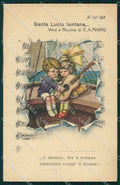 Artist Signed Bertiglia Children Spartito Musicale cartolina XP8702 – fronte