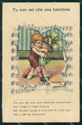 Artist Signed Bertiglia Children Spartito Musicale serie 2242 cartolina XP8705 – fronte