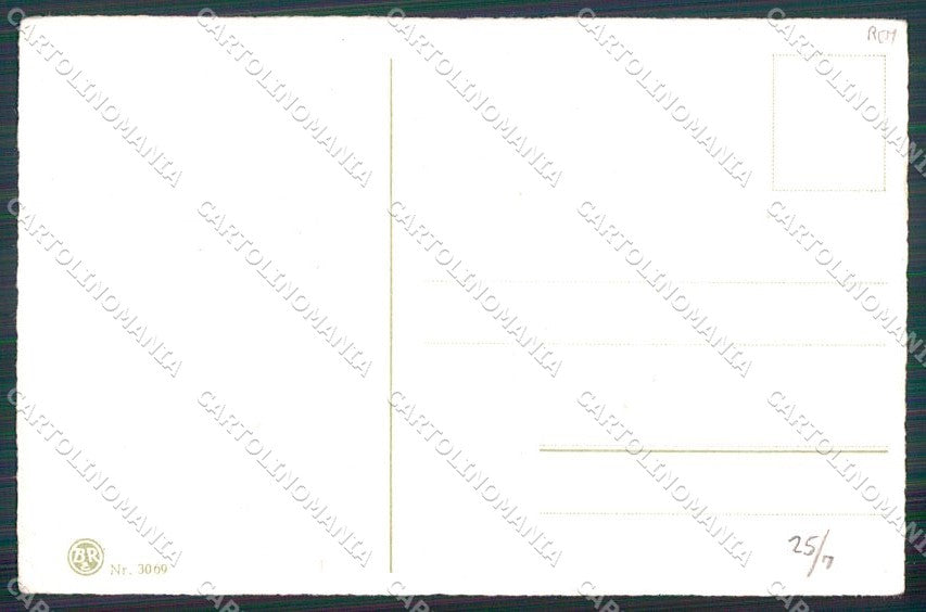Artist Signed Children New Year serie 3069 cartolina XP8709 – retro