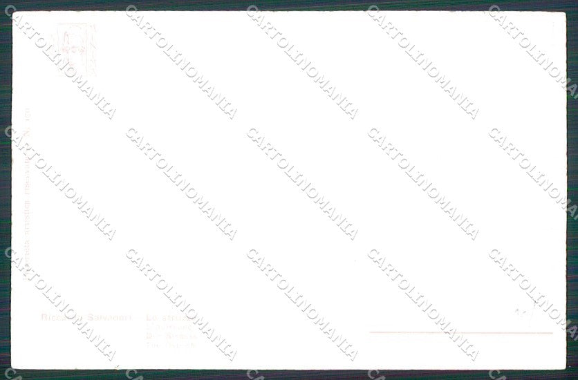Artist Signed Salvadori Glamour Fashion Lady serie 170 cartolina XP8719 – retro