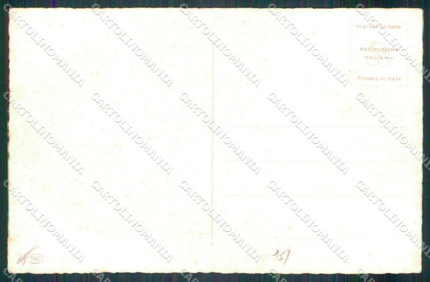Artist Signed Max Ninon Romantic Couple Art Deco Degami 2163 cartolina XP8766 – retro